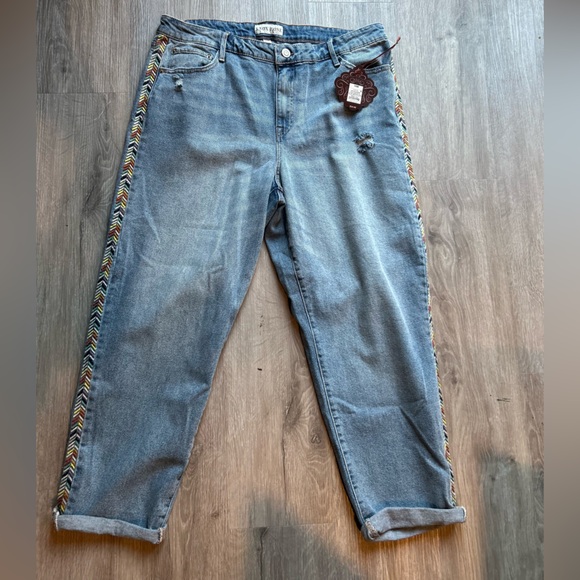 Knox Rose Light Blue Denim Jeans - Picture 1 of 3